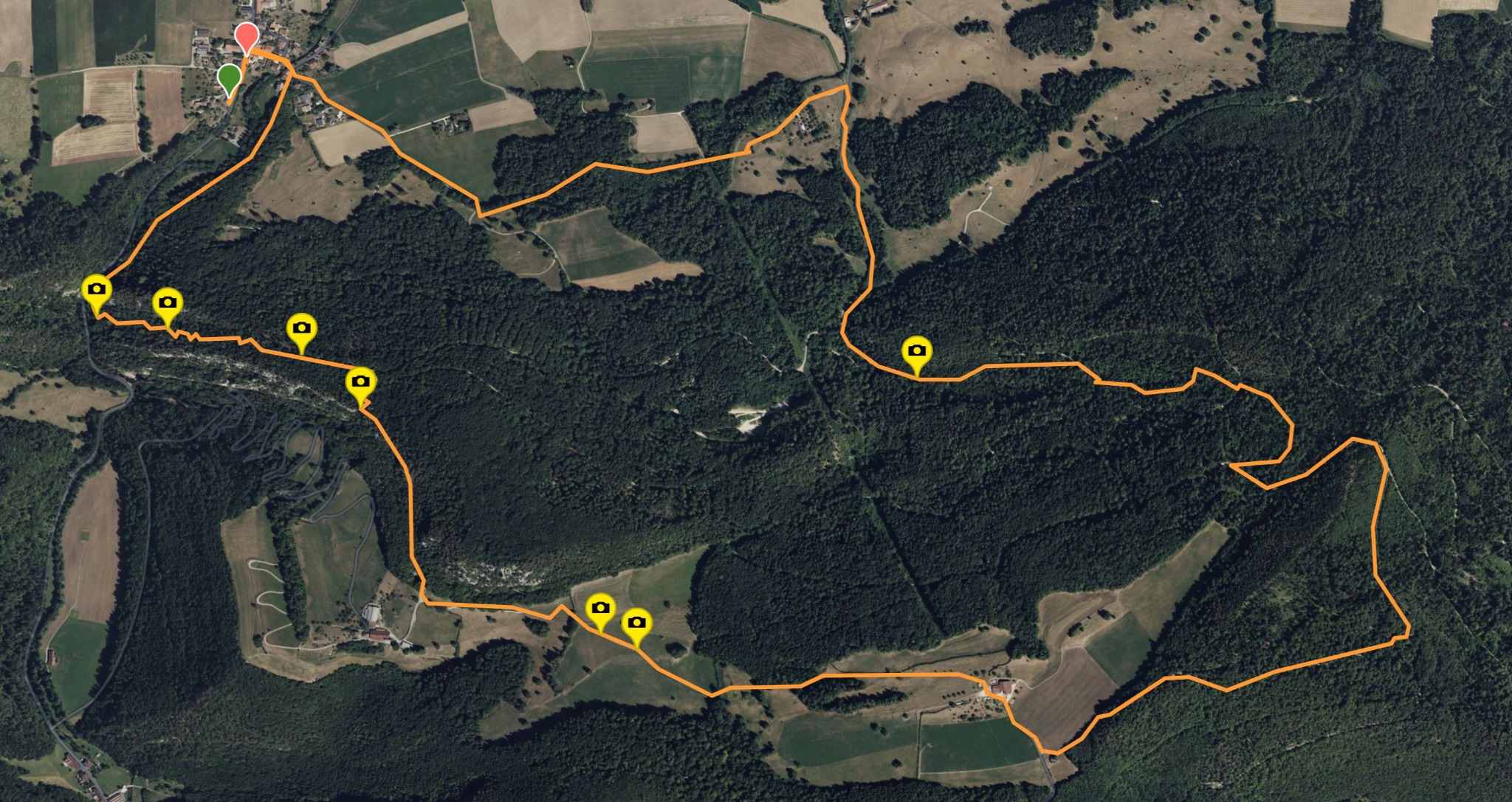 Wanderroute La Jacotterie – Berlincourt